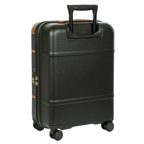 Bellagio 21" Expandable Cabin Trolley, Airline Approved, Spinner - Olive - color: Olive, size: 21" Carry On Expandable