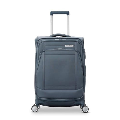 Samsonite UpLIFT Lightweight Large Checked Softside 3-Piece Luggage Set with Spinner Wheels - Expandable - Airline-Approved, Polyester Soft Suitcase for Ultra Light Travel - Elemental Blue - color: Elemental Blue, size: 3-Piece Set (CO/MD/LG)