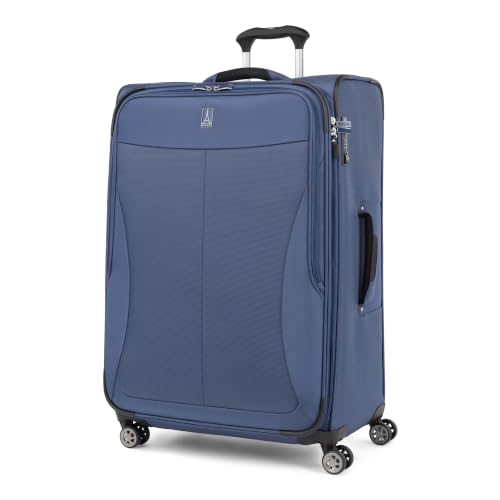 Travelpro 29" Softsided Checked Luggage, Expandable, TSA Lock, Ocean Blue - color: Ocean Blue, size: 29-Inch Checked-Large