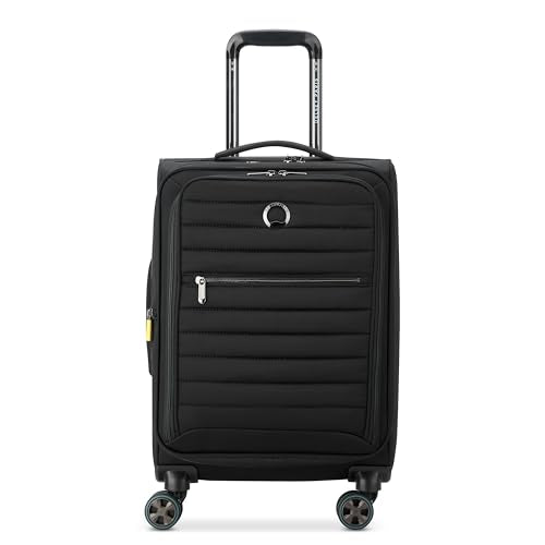 DELSEY PARIS Cruise 3.0, 20 Inch Carry-On Softside Luggage, Black - color: Black, size: Carry On 20 Inch