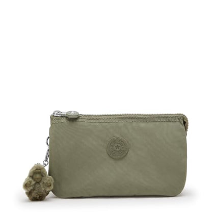 Kipling Women's Creativity Large Pouch, Versatile Cosmetics Kit, Lightweight Travel Organizer - color: ALMOST SAGE