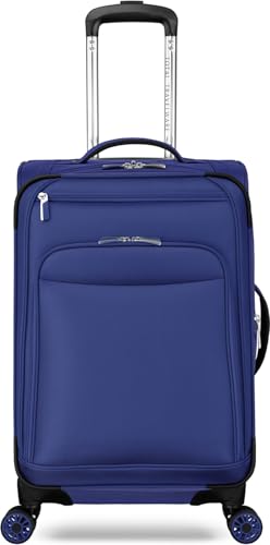 Expandable Spinner, 20-Inch Spinner Carry-On, Sapphire - color: Sapphire, size: 20-Inch Spinner Carry-On