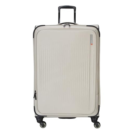 Sharper Image Odyssey 29" Expandable 8-Wheel Spinner Large Checked Luggage Suitcase, Abbey Stone - color: Abbey Stone, size: Large Checked