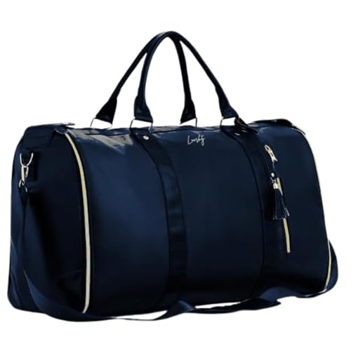 Convertible Garment Duffle Bag for Travel, Dark Blue - color: Dark Blue