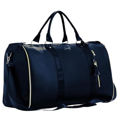 Convertible Garment Duffle Bag for Travel, Dark Blue - color: Dark Blue