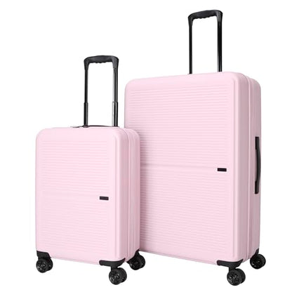 TRIPS AXIS 2-Piece Hardside 8-Wheel Spinner Luggage Set: 20" Carry-On & 28" Checked Suitcase Size Luggage, Lilac - color: Lilac, size: 2PC SET(CARRY ON+ LG CHECK)