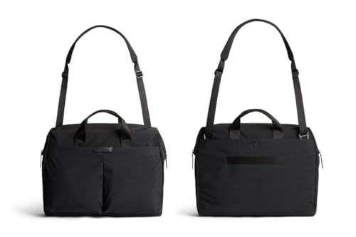 Bellroy Tokyo Work Bag, Laptop Messenger - Raven | 20L laptop messenger bag made for work and commuting - color: Raven