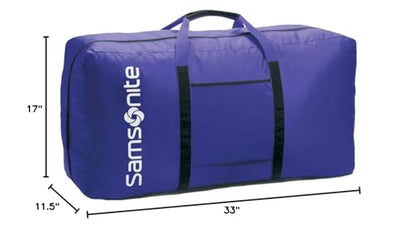 Samsonite Tote-a-ton 33 Inch Duffle Luggage (3-Pack, Purple) - color: Purple, size: 3-Pack