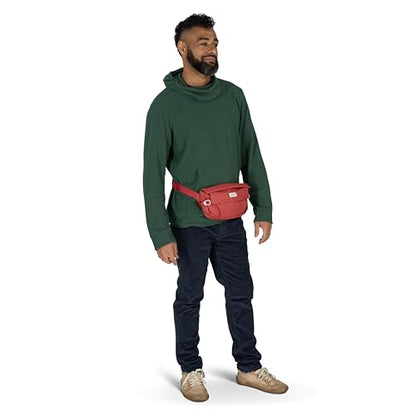 Osprey Arcane Hip Fanny Pack, Red Pampas - color: Red Pampas