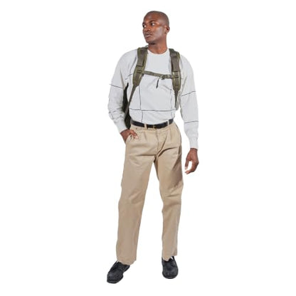 Baboon to the Moon Go-Bag Big Duffle Bag 60L, Stylish Travel Bag, Olive - color: Olive, size: BIG (60L)