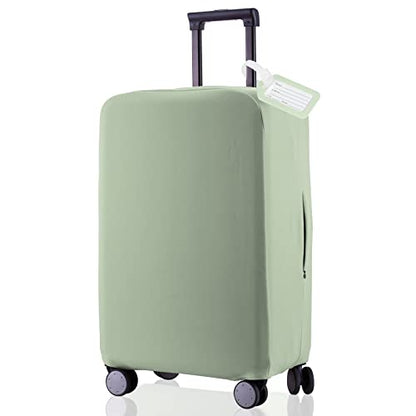Travel Luggage Cover - Scratch-Resistant Fit 19-31 Inch Suitcase Protector, Cyan, SX(22-23 inch) - color: Cyan, size: 22-23inch