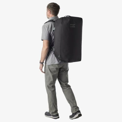 Eagle Creek No Matter What Duffel, 60L, Black | Travel Bag for Packing Organization, Bathtub Bottom, Convertible Backpack Straps, Pockets for Smaller Items, Water-Resistant