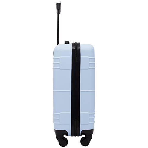 Travelers Club 22" Richmond Spinner Carry-On Luggage, Blue - color: Blue