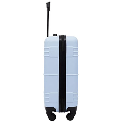 Travelers Club 22" Richmond Spinner Carry-On Luggage, Blue - color: Blue