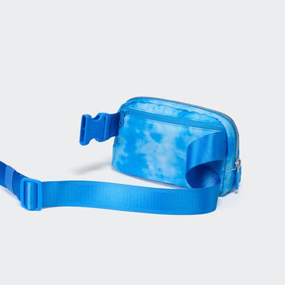 Pander Crossbody Belt Bag for Women and Men, Travel and Everyday Use - color: Cloud Blue