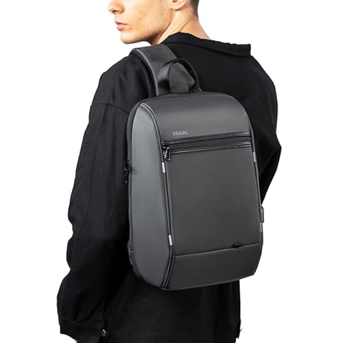 VGOAL Sling Backpack Crossbody Shoulder Chest Bag for Men Daypack - color: Fg6301-grey