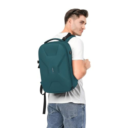MOSISO 15.6-16 inch 35L Laptop Backpack with USB Charging Port - color: Teal Green