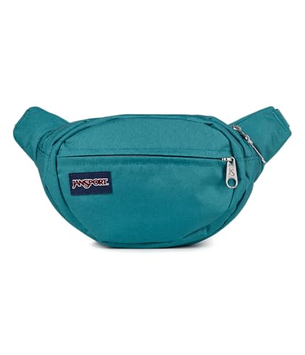 JanSport Fifth Avenue Waist Bag w/Adjustable Strap, Emerald Pool - color: Emerald Pool