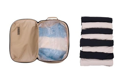 Thule Clean Dirty Packing Cube, Internal TPU divider, Semitransparent fabric, Easy to pack, YKK zippers - color: GENTLE BEIGE