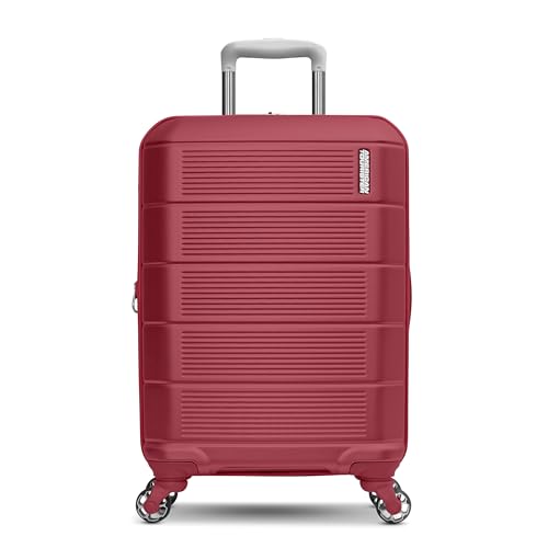 American Tourister Stratum 2.0 Expandable Hardside Luggage with Spinner Wheels, Radient Raspberry, Carry-on - color: Radient Raspberry, size: 20-Inch Carry-On