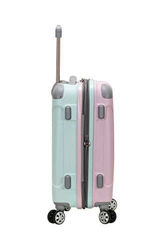 Rockland London Hardside Spinner Wheel Luggage, Carry-On 20", Mint - color: Mint, size: Carry-on 20"
