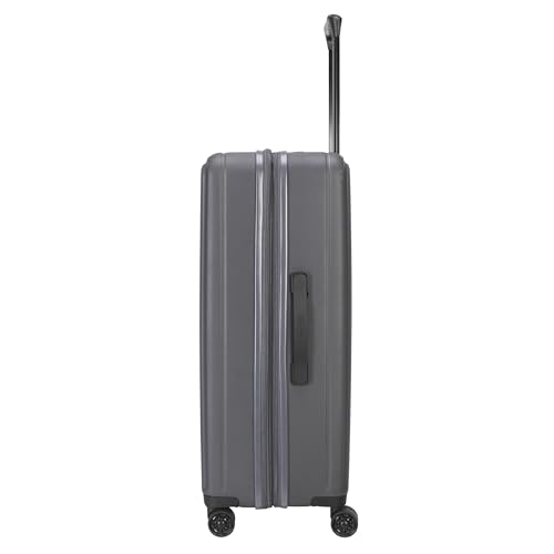 TRIPS AXIS 2-Piece Hardside 8-Wheel Spinner Luggage Set: 20" Carry-On & 28" Checked Suitcase Size Luggage, Asphalt - color: Asphalt, size: 2PC SET(CARRY ON+ LG CHECK)