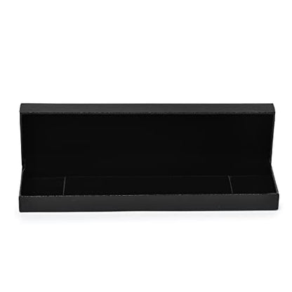 Oirlv Black Necklace/Bracelet Gift Box Jewelry Display Storage Case - color: Long necklace box