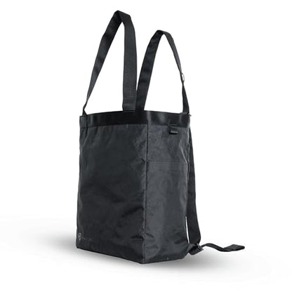 WANDRD Tote Backpack - Travel Tote Bag and Travel Backpack In One - Bag For Commuting and Everyday (Black)