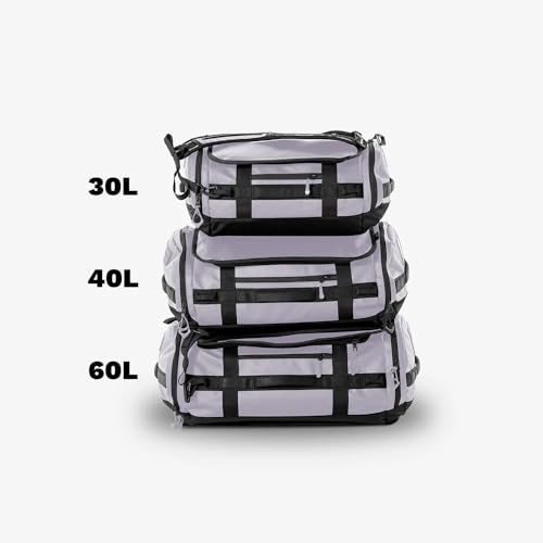 WANDRD CARRYALL 60L Uyuni Purple - Perfect Travel Essentials Duffel Bag: Versatile for Traveling, Ideal Vacation & Everyday Use - color: Uyuni Purple, size: 60L