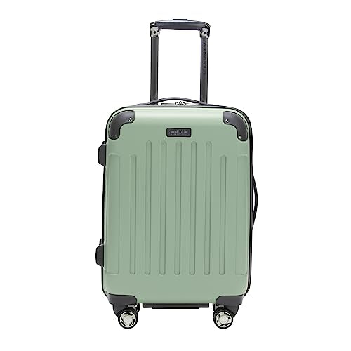 Kenneth Cole REACTION Renegade Luggage Expandable 8-Wheel Spinner Lightweight Hardside Suitcase, Seafoam, 20-Inch Carry On - color: Seafoam, size: 20-Inch Carry On