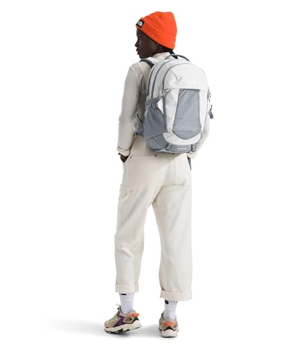 The North Face Women's Recon Everyday Backpack, Wht Mt Mélang/Md Gy-NPF, OS - color: Tnf White Metallic Mélange/Mid Grey-npf