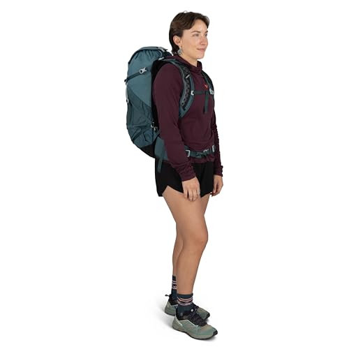 Osprey Sportlite 30L Lightweight Hiking Backpack, Blue OS - color: Serenity Blue, style: 30l