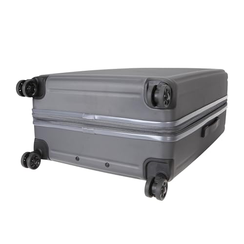 TRIPS AXIS 2-Piece Hardside 8-Wheel Spinner Luggage Set: 20" Carry-On & 28" Checked Suitcase Size Luggage, Asphalt - color: Asphalt, size: 2PC SET(CARRY ON+ LG CHECK)