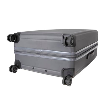 TRIPS AXIS 2-Piece Hardside 8-Wheel Spinner Luggage Set: 20" Carry-On & 28" Checked Suitcase Size Luggage, Asphalt - color: Asphalt, size: 2PC SET(CARRY ON+ LG CHECK)