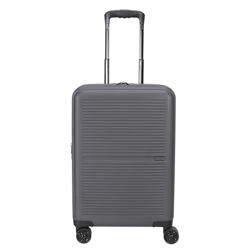 TRIPS AXIS 2-Piece Hardside 8-Wheel Spinner Luggage Set: 20" Carry-On & 28" Checked Suitcase Size Luggage, Asphalt - color: Asphalt, size: 2PC SET(CARRY ON+ LG CHECK)