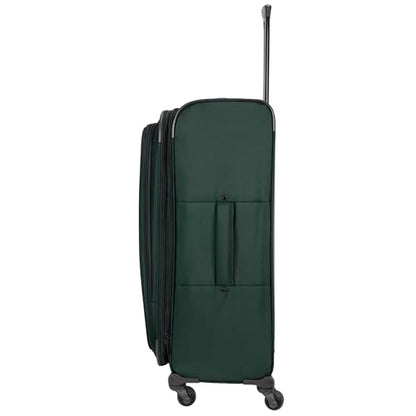 Sharper Image Odyssey 21.5" Expandable 8-Wheel Spinner Carry On Luggage Suitcase, Scarab - color: Scarab, size: Carry-On