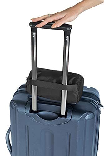 BlueHills Ultra Compact Travel Blanket Pillow 2 Pack Airplane 70X56In Black - color: C203-2pk-black