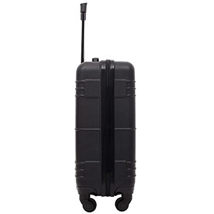 Travelers Club 22" Richmond Spinner Carry-On Luggage, Black - color: Black