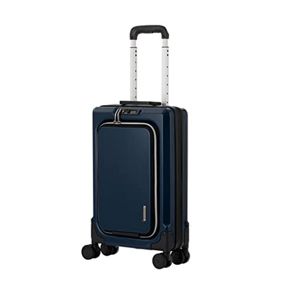 LEGEND WALKER FIT Hardside Luggage with Front-Open, Carry-On, 21 inch, Midnight Navy, 6031-47-NV