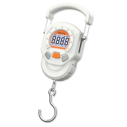 Klau Portable Luggage Scale,Heavy Duty, 60 kg / 120 lb,Gray