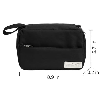 FabDay Small Travel Hanging Toiletry Bag Makeup Toiletries Bag Waterproof Men Black - color: Black