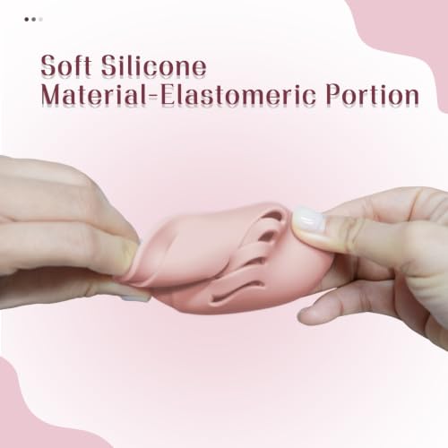 Silicone Makeup Sponge Holder,Fit All Sponges,Double-Sided Breathable(Pink - color: Pink*1