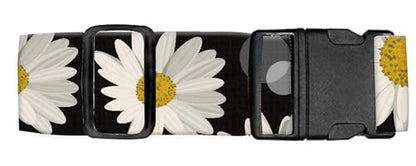 Luggage Straps for Suitcases Travel Belt Accessories, Cute Suitcase Strap, Adjustable Luggage Belt Strap, Heavy Duty with Quick-Release Buckle Luggage Strap Cute Daisy - color: Cute Daisy
