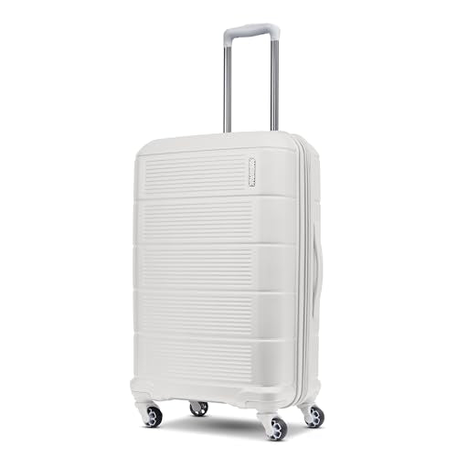 American Tourister Stratum 2.0 Expandable Hardside Luggage with Spinner Wheels - color: White, size: 3-Piece Set (Carry on/Medium/Large)