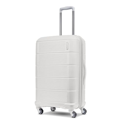 American Tourister Stratum 2.0 Expandable Hardside Luggage with Spinner Wheels - color: White, size: 3-Piece Set (Carry on/Medium/Large)