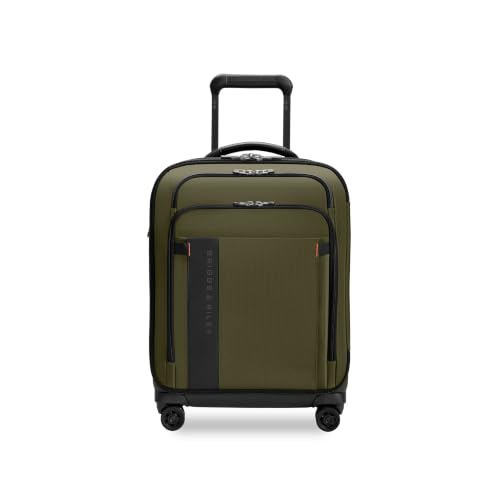 Briggs & Riley ZDX Global Softside Carry-On Spinner, Hunter - color: Hunter, size: Domestic 21" Carry On Expandable Spinner