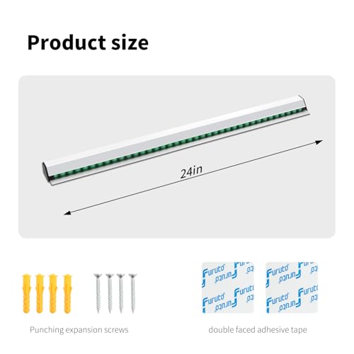 Restaurant Ticket Rack - 24 Inch, 2 Pcs (Check, Order Receipt Holder) for Commercial Kitchen, Cafes, Pubs, Bars - size: 24 Inch