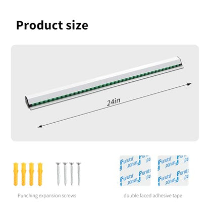 Restaurant Ticket Rack - 24 Inch, 2 Pcs (Check, Order Receipt Holder) for Commercial Kitchen, Cafes, Pubs, Bars - size: 24 Inch