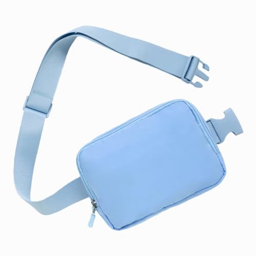Belt bag Fanny pack crossbody bags for women Everywhere belt bag (Light blue) - color: Light blue