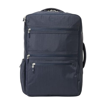 Baggallini Modern Convertible Travel Backpack - color: French Navy